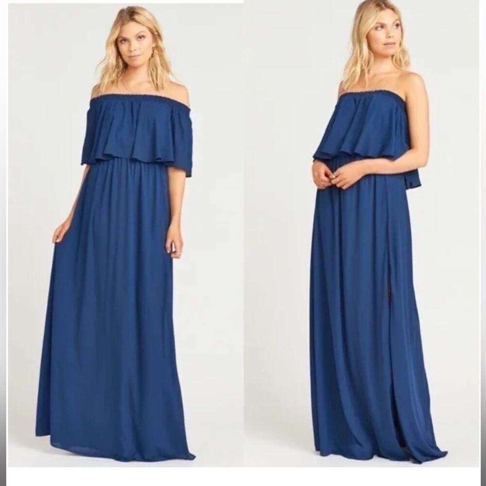 Show Me Your MuMu Hacienda Off-The-Shoulder Maxi Dress